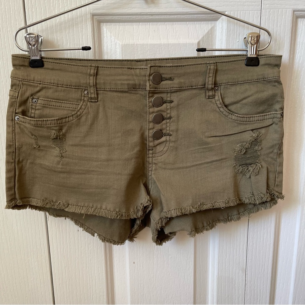 Women’s, Shorts, Billabong, Size 28, Army Green